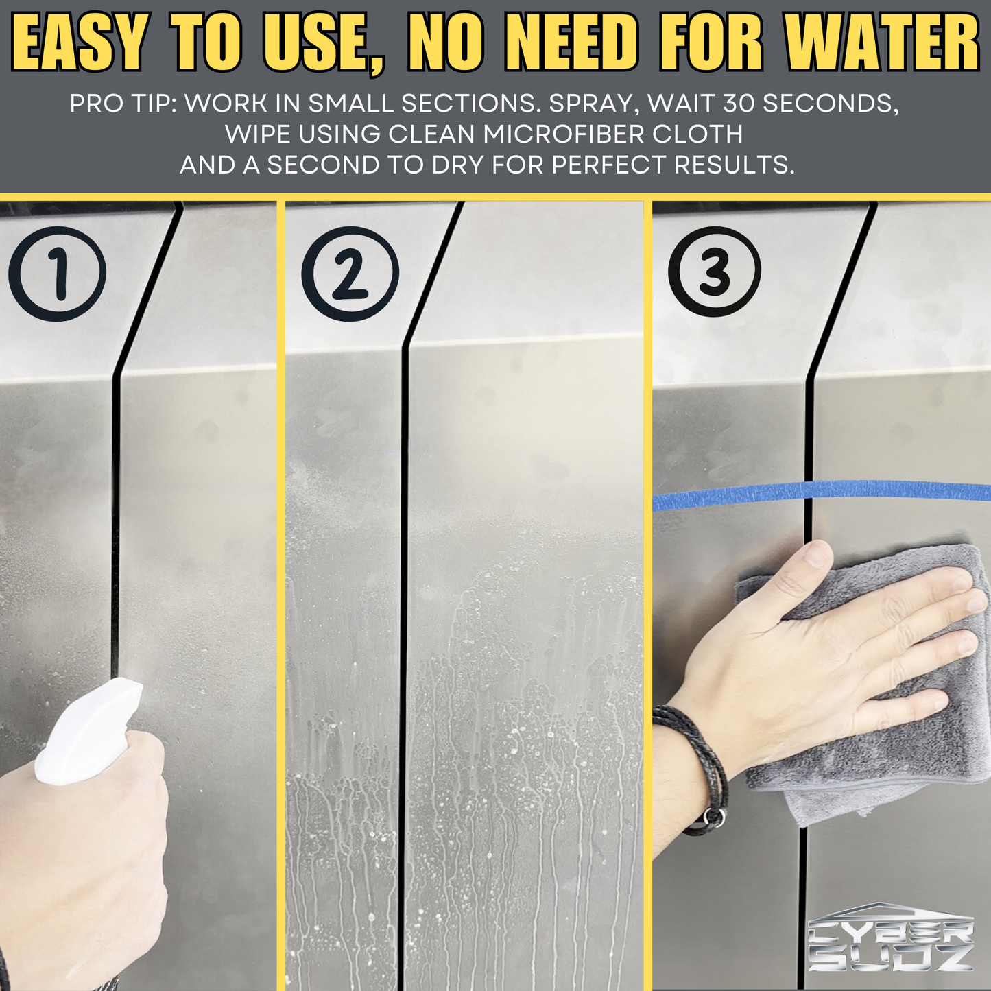 Waterless Spray & Wipe (17 Oz)