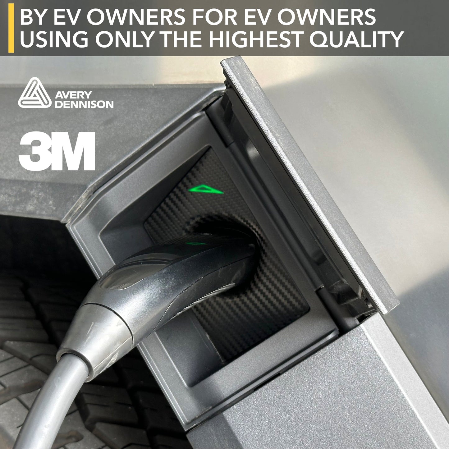 Charge Port Carbon Fiber Film