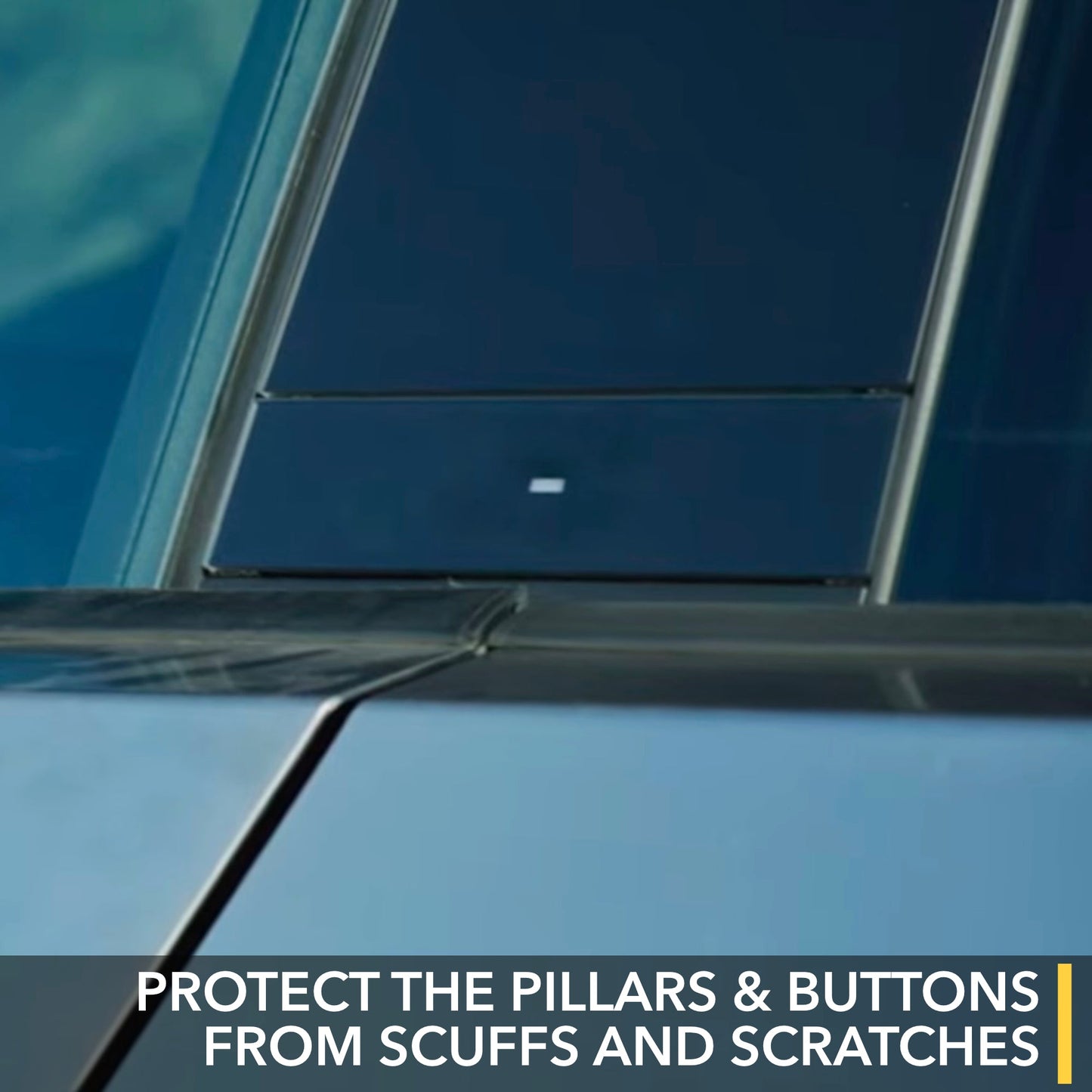TWRAPS B&C Pillar & Door Button Clear PPF