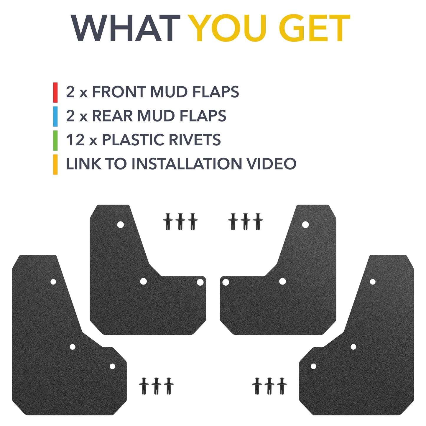 Mud Flaps (Set of 4)