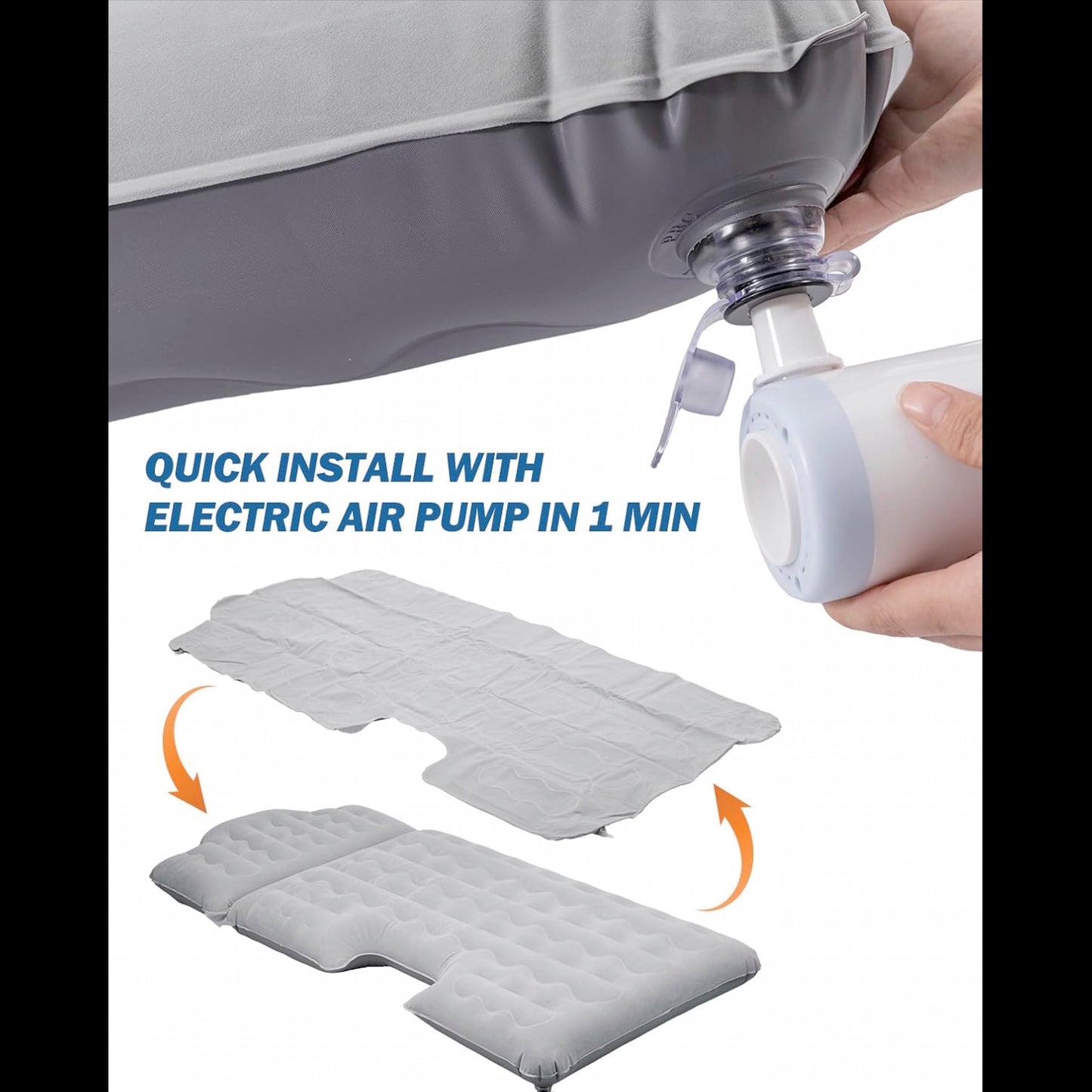 Back Seat Air Mattress With Pump