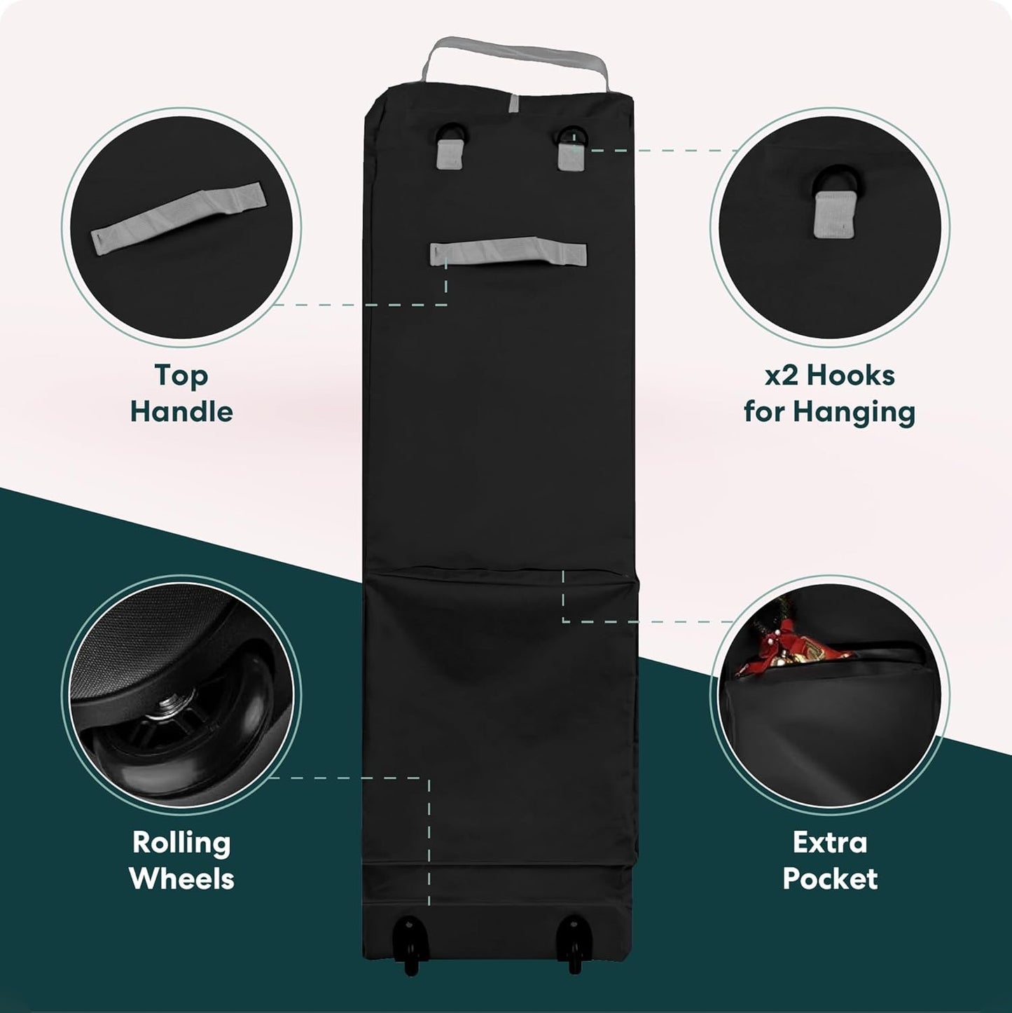 Magnetic Wrap Storage Bag