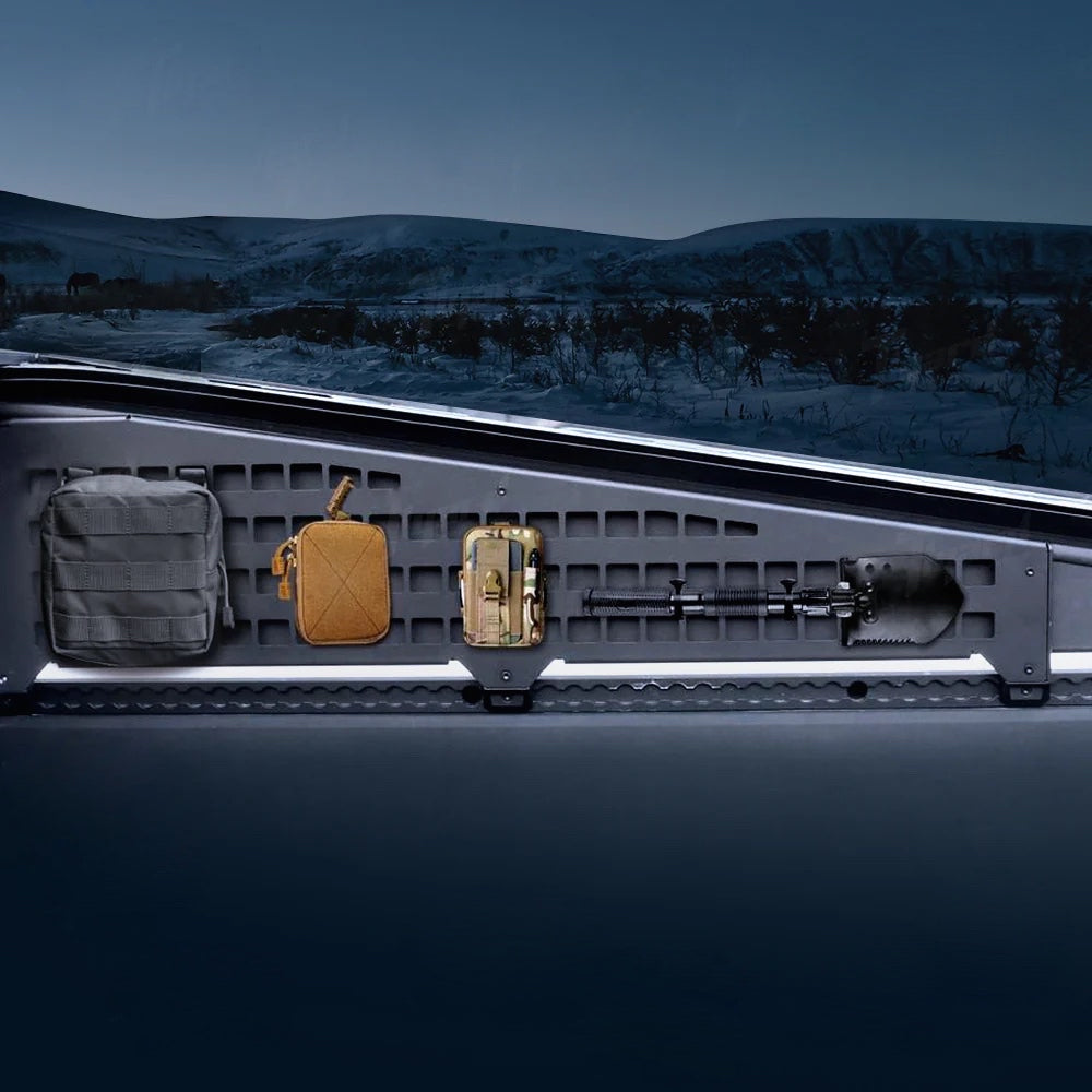 Side Bed L-Track Molle Panels