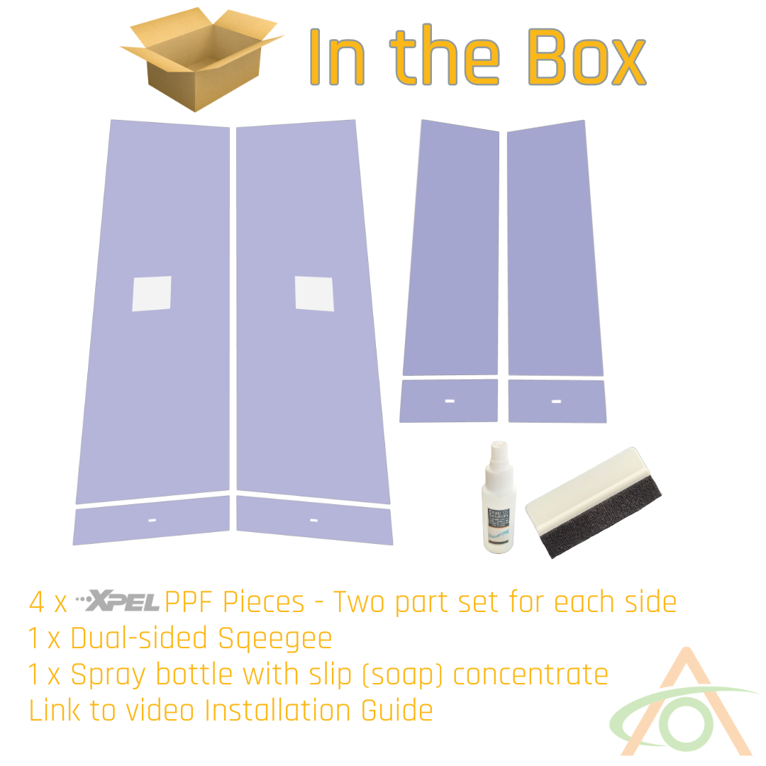 Xpel B&C Pillar & Door Button Clear PPF
