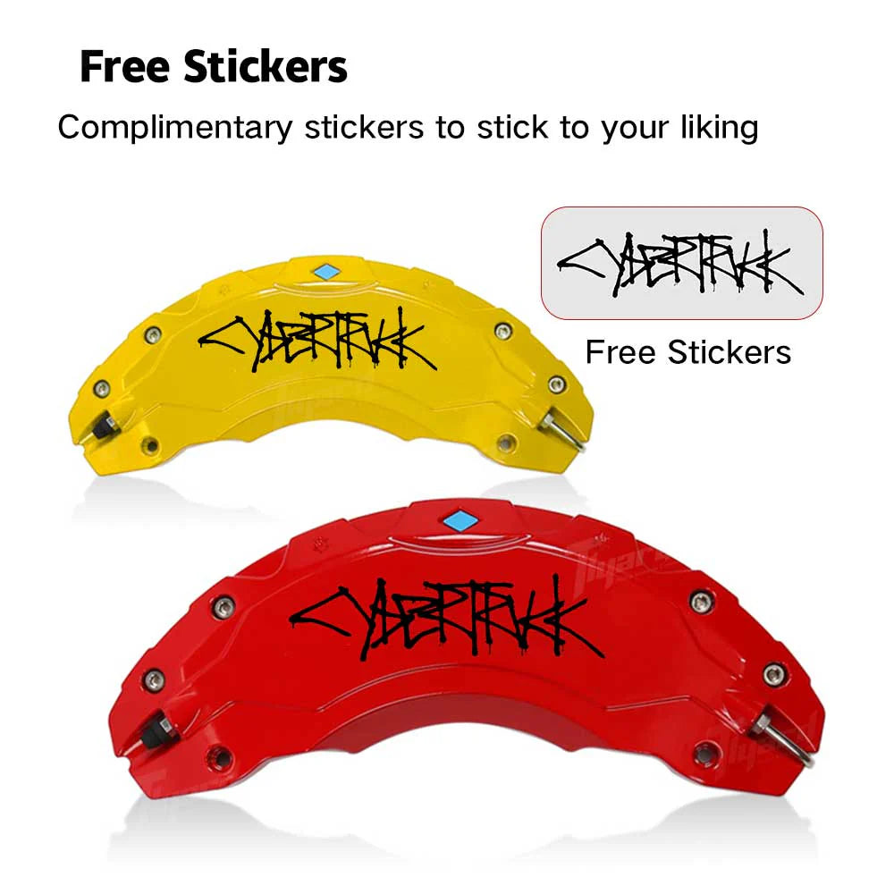 Caliper Cover Set (Aluminum Alloy)