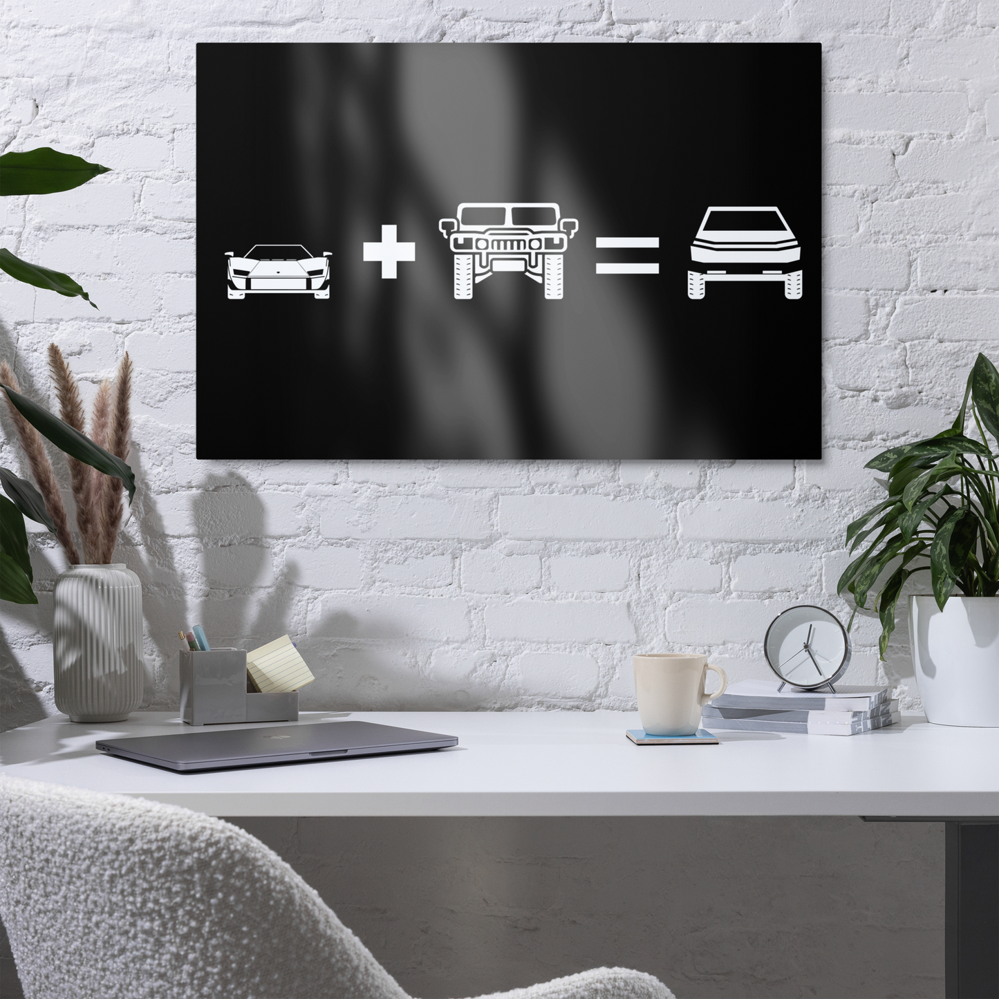 CyberMath Metal Wall Art