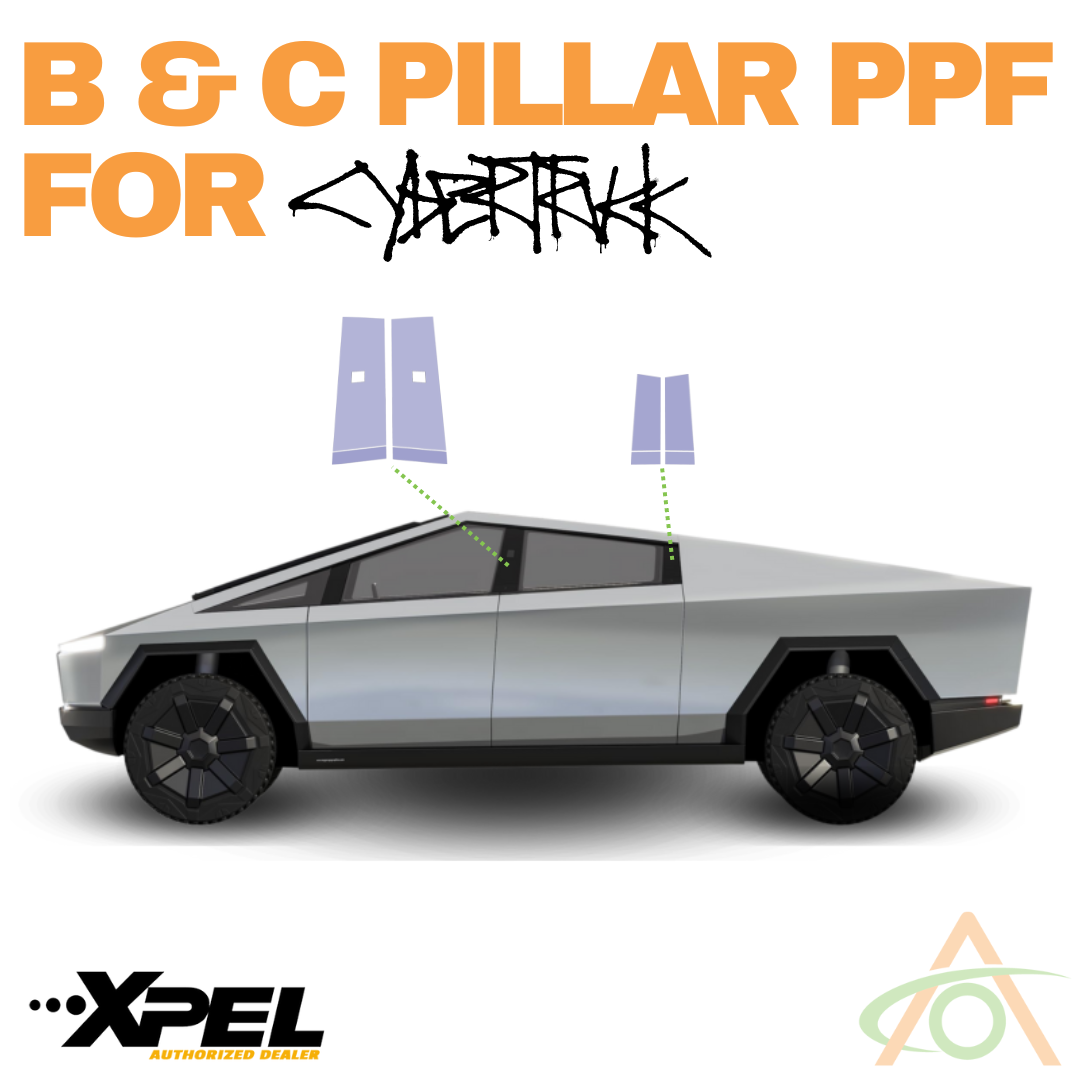 Xpel B&C Pillar & Door Button Clear PPF