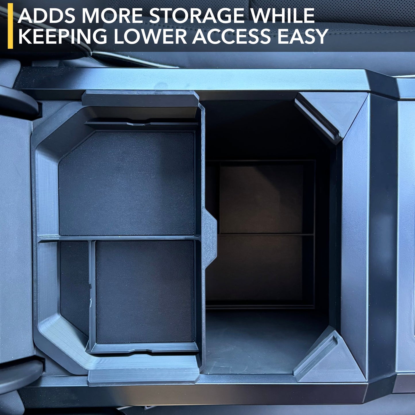 Slidable Half Armrest Organizer Insert