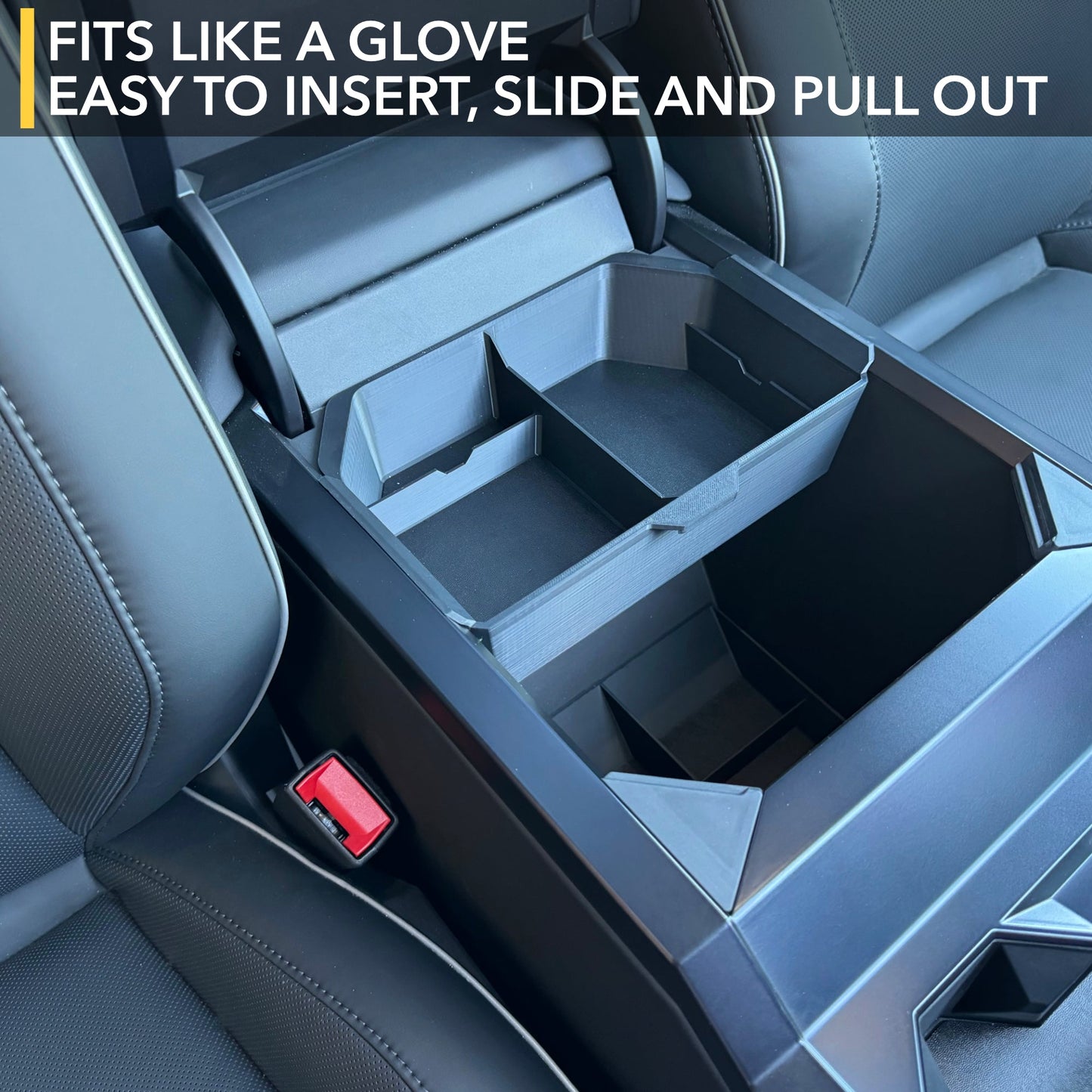 Slidable Half Armrest Organizer Insert