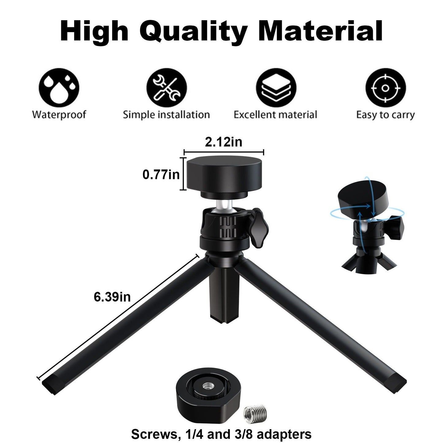 Portable Tripod Mount for Starlink Mini