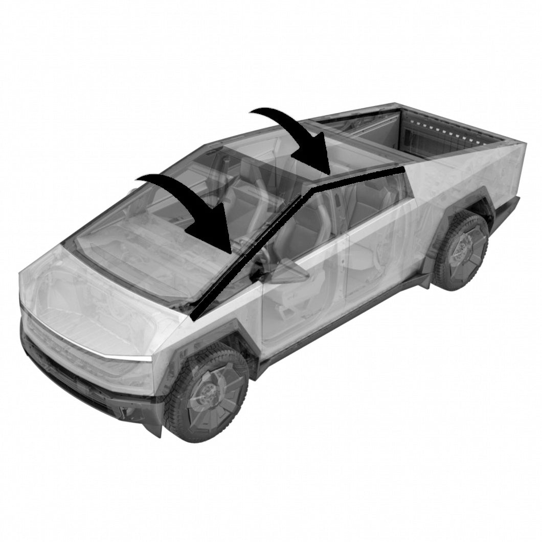 Magnetic Cant Rail Blackout (Set of 2)