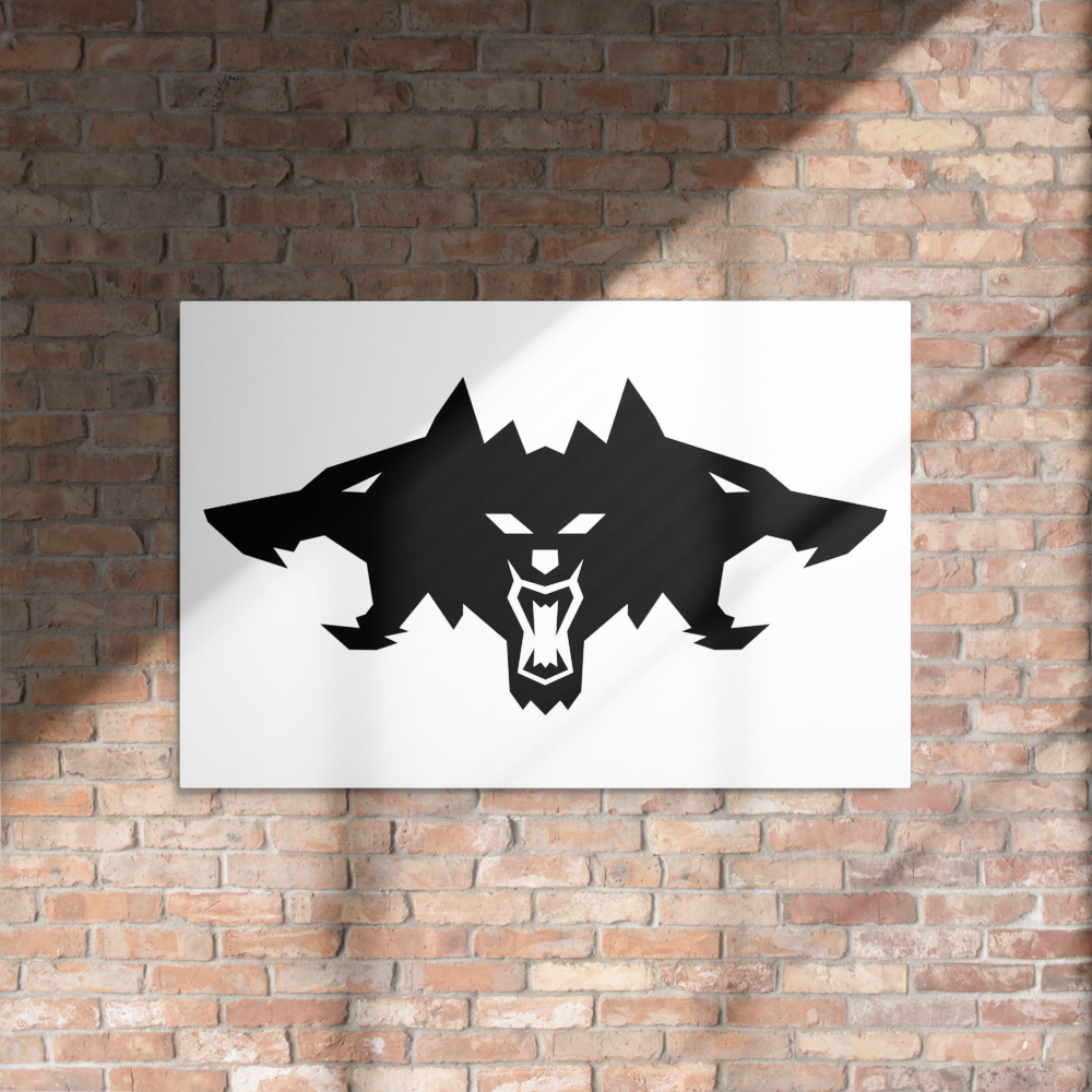 CyberBeast Metal Wall Art