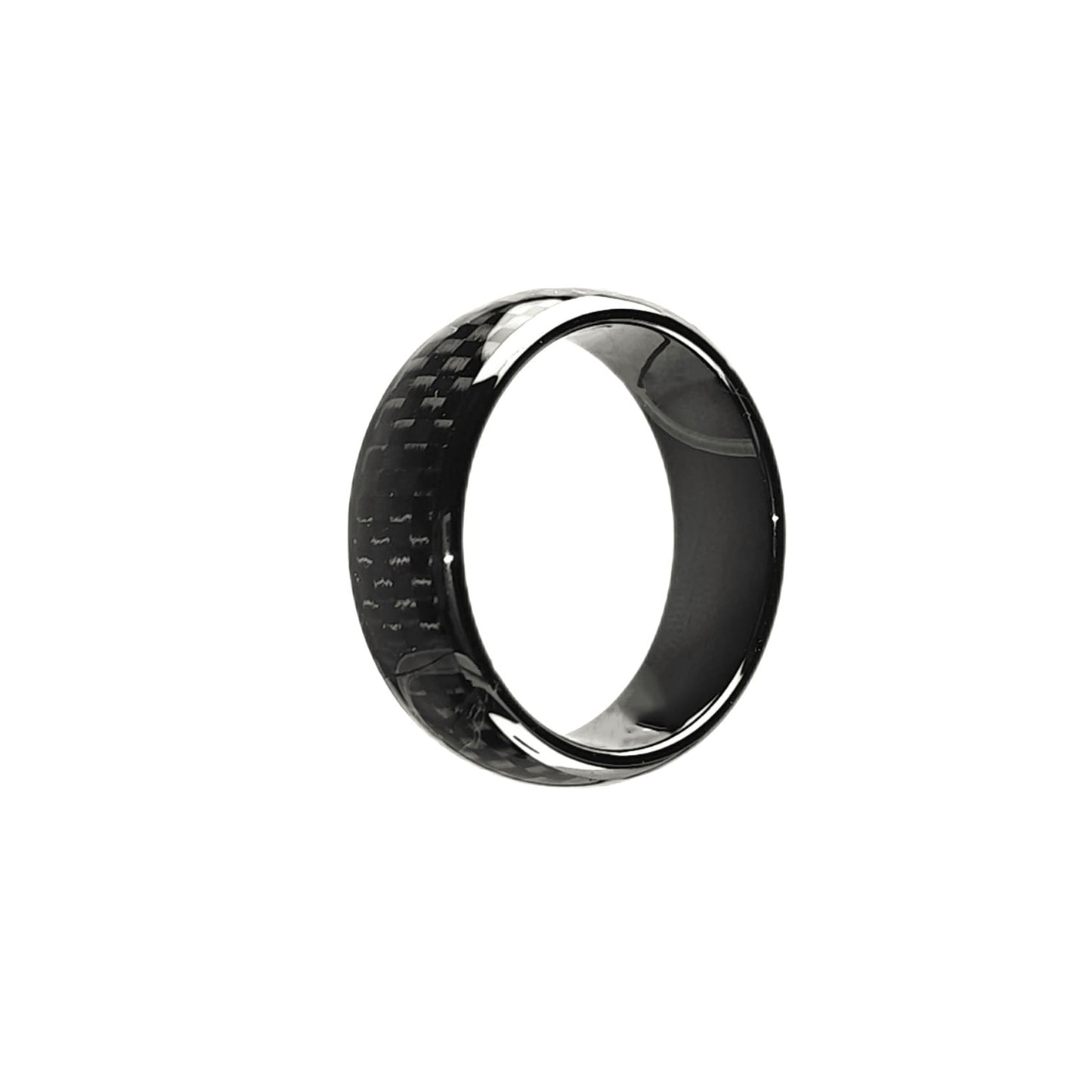 Carbon Fiber Smart NFC Key Ring