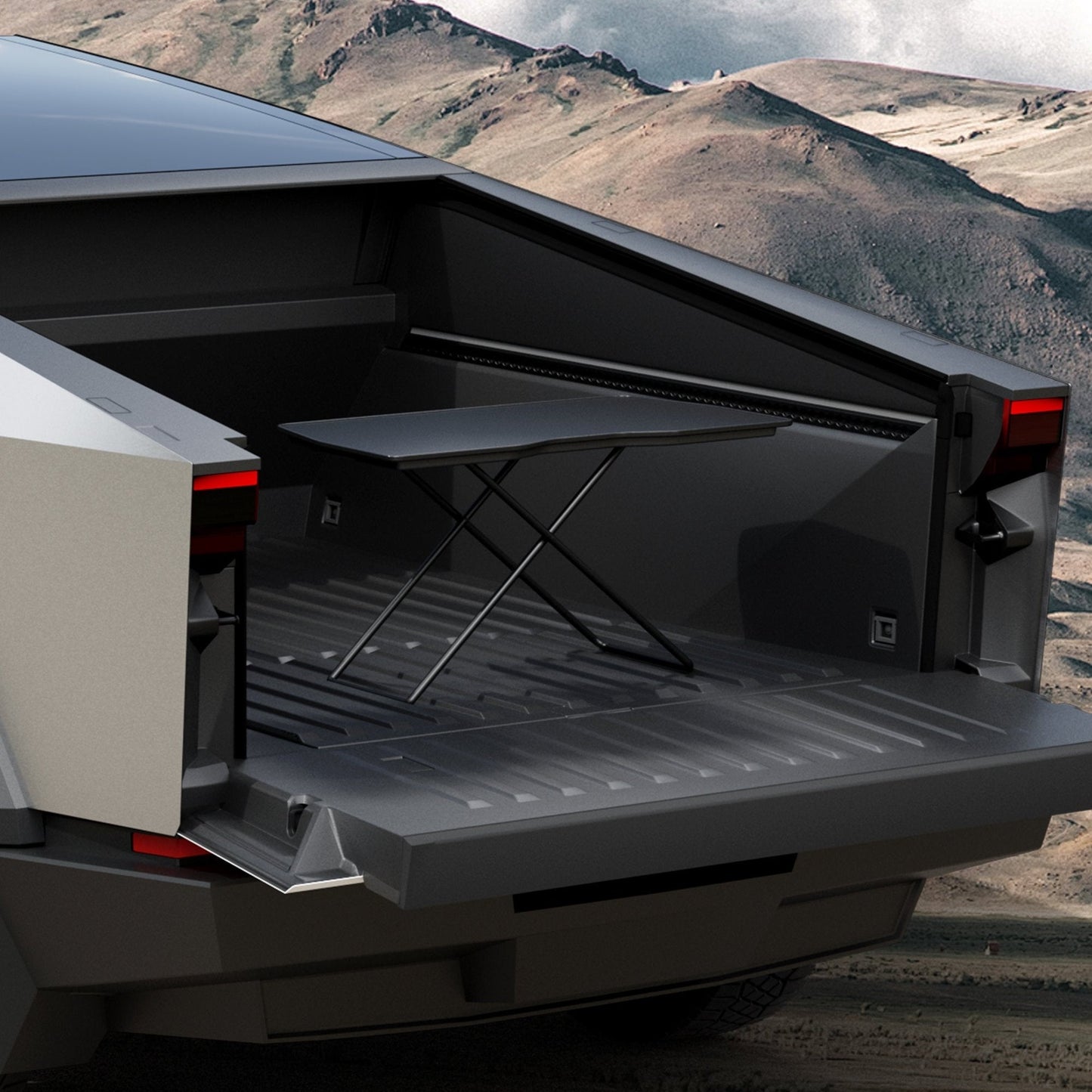 Rear Trunk Folding Camping Table