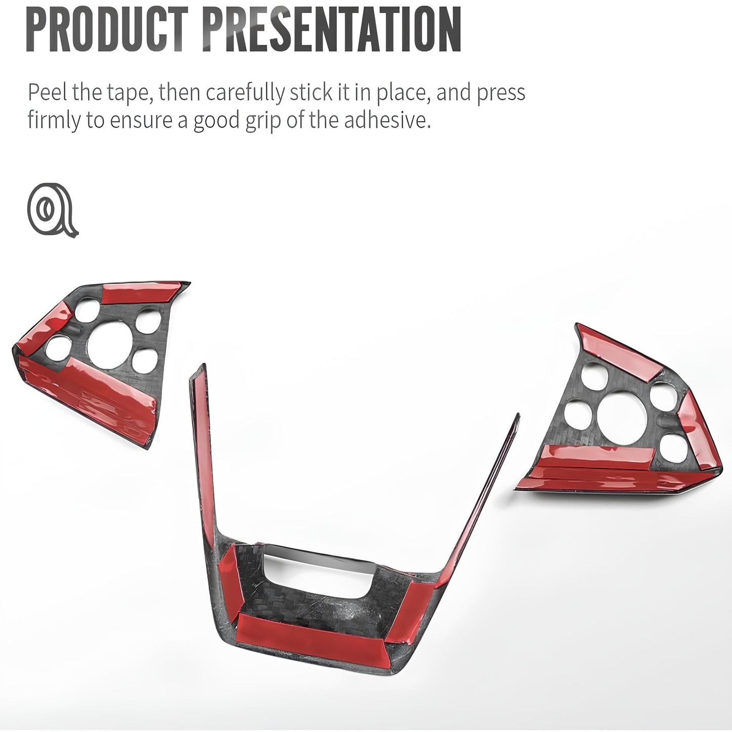 Steering Wheel Trim (Real Carbon Fiber)