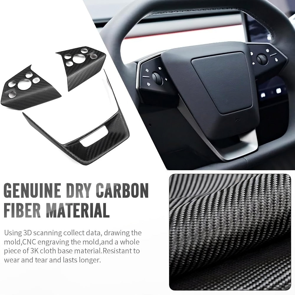 Steering Wheel Trim (Real Carbon Fiber)