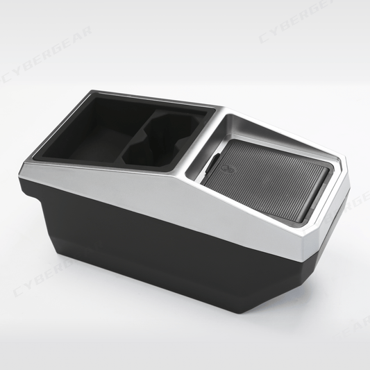 Center Floor Organizer & Trash Bin